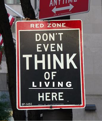 Don't think of living here