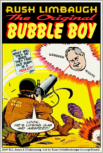 Cartoon Bubble Boy Rush